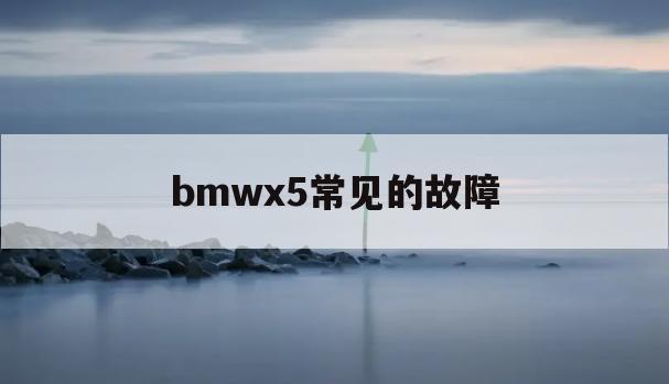 bmwx5常见的故障(宝马x56146al故障码)